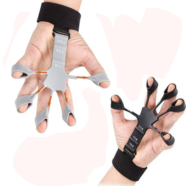 Finger Gripper Finger Exerciser Guitar Finger Exerciser 6 Resistant Levels Recovery Physical Tools Hand Strengthener For Patient