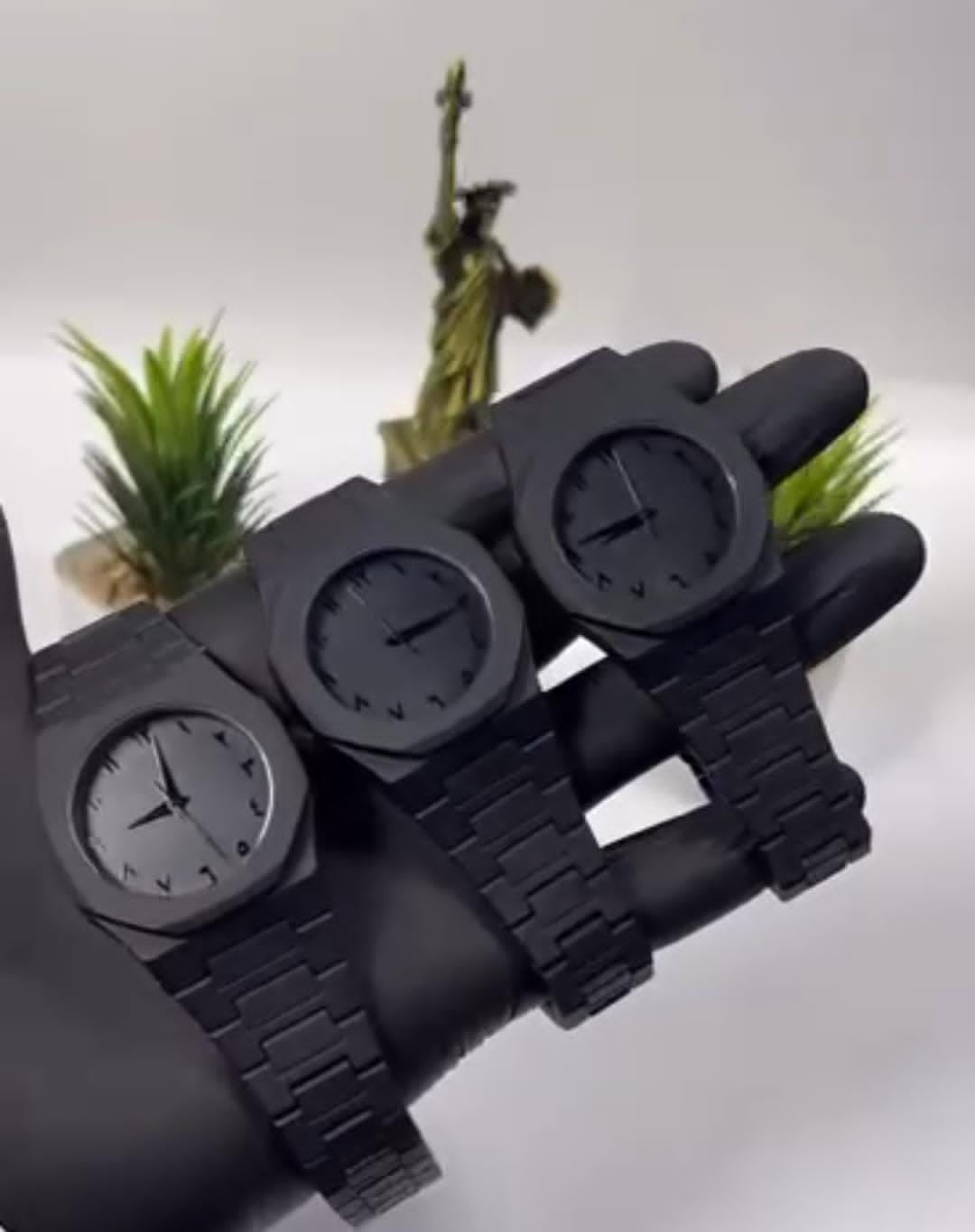 Black Arabic Aura Watch For Men Stylish Aura Watch 100% Original Watch Amazing Smart Watch